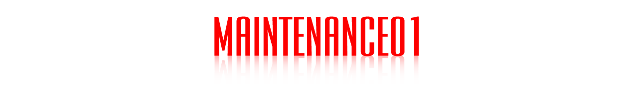 MAINTENANCE01　メンテナンス01