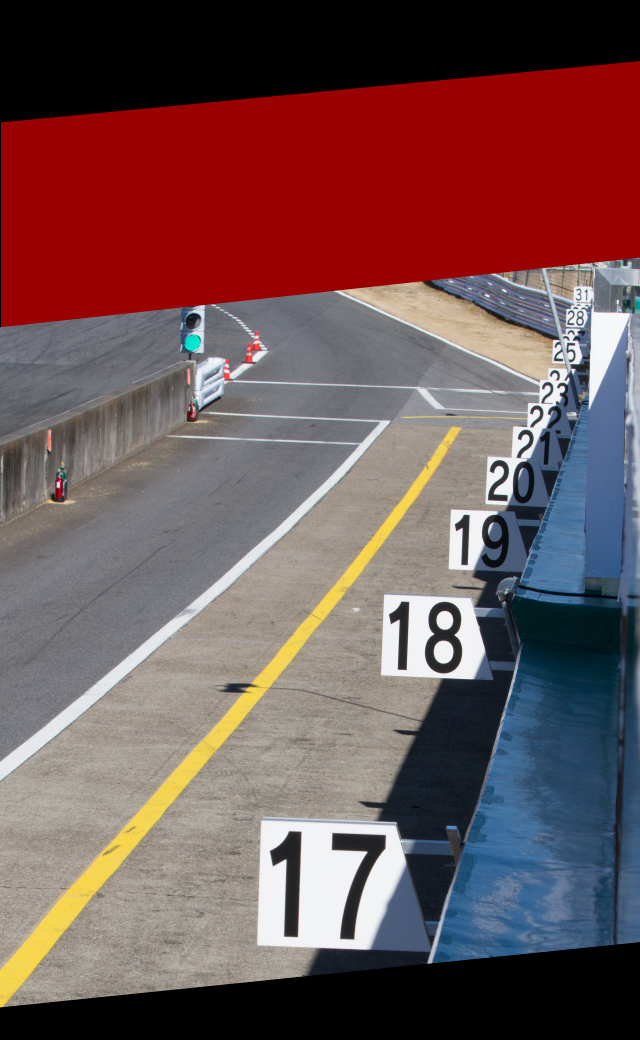 代表者が自らレース活動をやっていますbg2